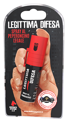 Spray antiaggressione al peperoncino