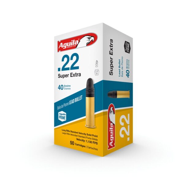 Aguila - 22LR 40gr SV SP Super Extra sd. Velocity Solid Point